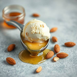 Honey N Nuts Ice Cream
