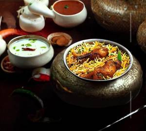 Chicken hyderabadi biryani