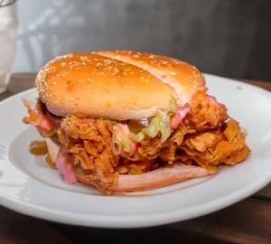 Crispy Prawn Cheese Burger