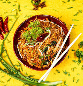 Veg Szechuan Chowmein