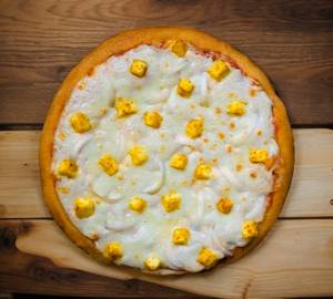 Cheesy sweet  corn pizza