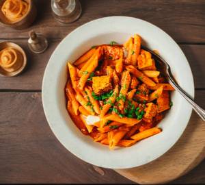 Chicken Red Sauce Pasta