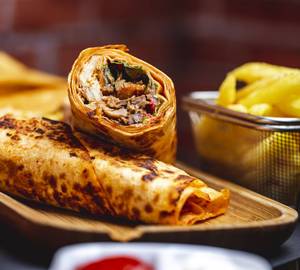 Roasted chicken shawarma