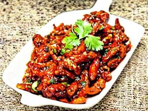 Boneless Chicken Chilli Dry