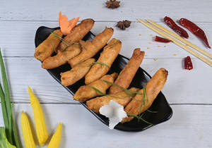 Golden Fried Baby Corn