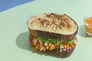 Tex - Mex Paneer Sandwich