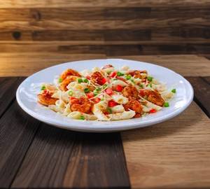 Veg tangy sauce pasta