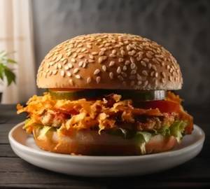 Crispy Prawn Burger