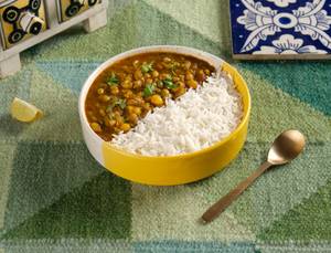 White Peas Chole Rice Box