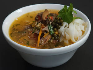 Mongolian Beef Soup
