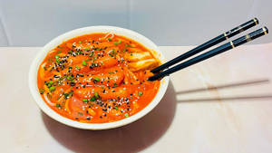 Veg Rabokki (ramen+topokki)
