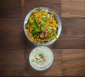 Veg dum biryani