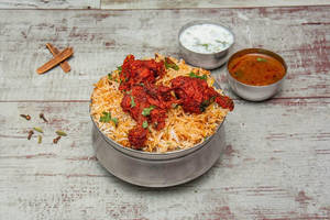 Chicken Lollipop Biryani