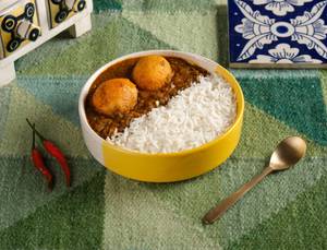 Egg Curry Rice Box