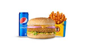 Combo Veg Nikku Singh Burger