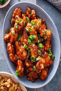 Chicken Manchurian Dry ( 6-8 Pieces )