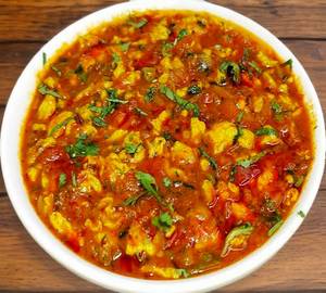 Egg bhurji curry