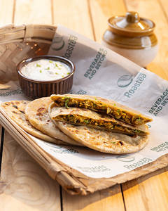 Soya Kheema Paratha