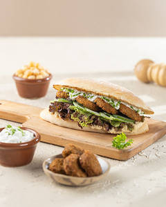 Mediterranean Falafel With Hummus Sandwich [250 Gms]