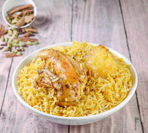 Chicken Dum (2 Pcs) Biryani
