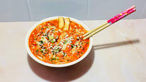 Veg Cheese Rabokki (ramen+topokki)