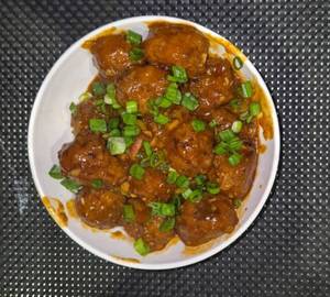 Schezwan manchurian dry