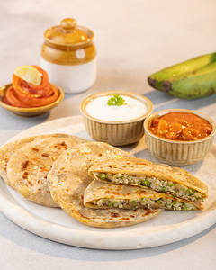 Jain Paratha (kacha Kela)
