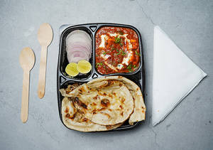 2 Butter Naan Kadai Paneer Combo