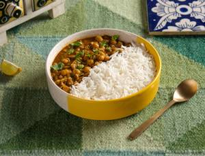 Kabuli Chana Chole Rice Box