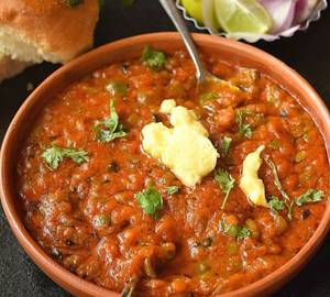 Double Butter Pav Bhaji