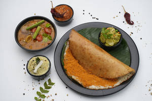 Ghee Garlic Spicy Masala Dosa
