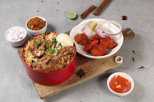 Chicken Tin Biriyani (serves 1 Person)