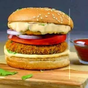 Masala veg burger