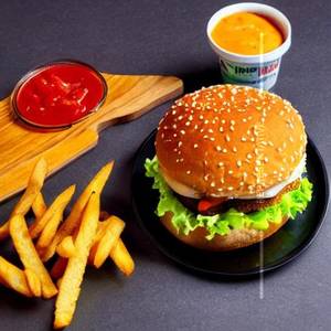 Double Patty Maharaja Burger