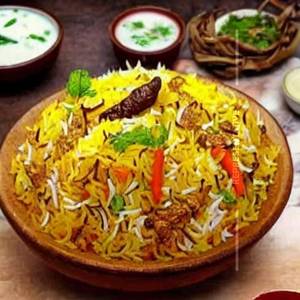 Pure veg dum biryani