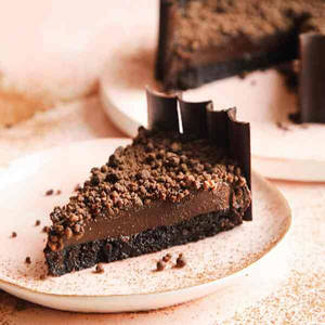 Euphoric Brownie Mousse Fudge Slice