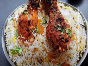 Chicken Lollipop Hyderabadi Dum Biriyani
