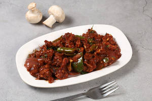 Andhra Chilli Mushroom