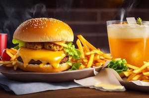 Veg Bbq Burger
