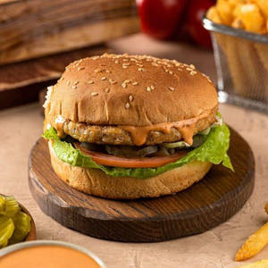 Egg Patty Crispy Burger
