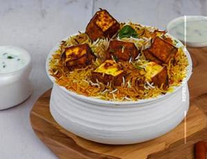 Paneer biryani 