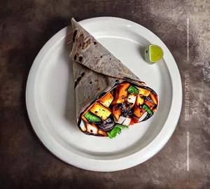 Paneer Mushroom Wrap
