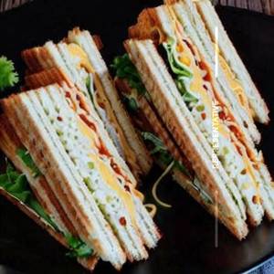 Cheese Masala Sandwich