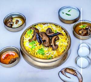 Mushroom Biryan
