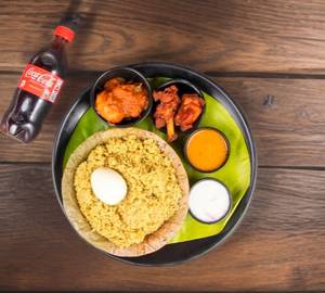 Chicken Biryani [250Gm] + Coke