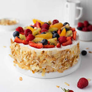 Fresh fruit cake (1/2) kg          