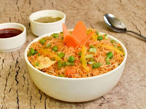 Mixed Veg Schezwan Rice
