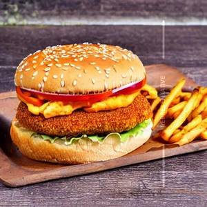 Peri peri paneer burger