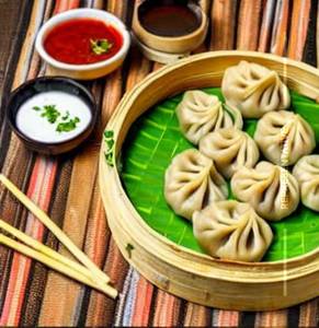 Mutton Steamed Momos