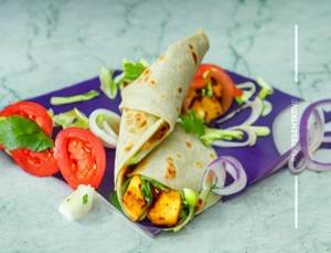 Crispy paneer wrap